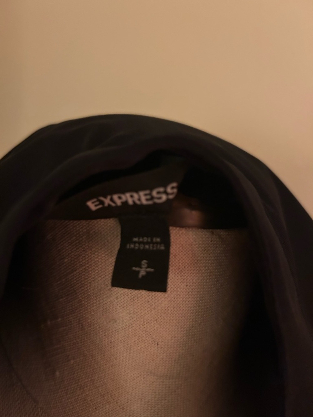 Express Black Long Sleeve Tiered Maxi Dress - Picture 6 of 6